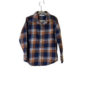 JANIE & JACK Boy’s Plaid Flannel Shirt / Size: Small